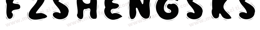 FZSHENGSKS DAIW GB1 0字体转换
